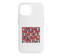 Amsterdam Netherlands Mushroom Vintage Souvenir Coque pour iPhone 14
