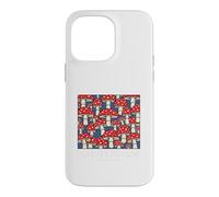 Amsterdam Netherlands Mushroom Vintage Souvenir Coque pour iPhone 14 Pro Max