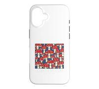 Amsterdam Netherlands Mushroom Vintage Souvenir Coque pour iPhone 16