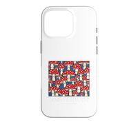 Amsterdam Netherlands Mushroom Vintage Souvenir Coque pour iPhone 16 Pro