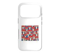 Amsterdam Netherlands Mushroom Vintage Souvenir Coque pour iPhone 17 Pro