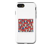 Amsterdam Netherlands Mushroom Vintage Souvenir Coque pour iPhone SE (2020) / 7/8