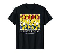 Amsterdam Netherlands Tulip Vintage Souvenir T-Shirt
