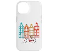 Amsterdam Patrimoine Culturel Patrimoine Europe Voyage Vélo Coque pour iPhone 14