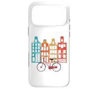 Amsterdam Patrimoine Culturel Patrimoine Europe Voyage Vélo Coque pour iPhone 17 Pro Max