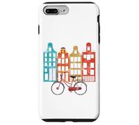 Amsterdam Patrimoine Culturel Patrimoine Europe Voyage Vélo Coque pour iPhone 7 Plus/8 Plus