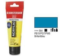 Amsterdam - peinture acrylique - 120ml - bleu brillant royal talens 17095642 Bleu G
