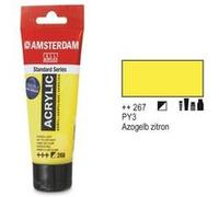 Amsterdam - peinture acrylique - 120ml - jaune citron royal talens 17092672 Jaune G