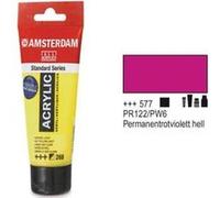 Royal Talens – Peinture acrylique Amsterdam – Rouge violet permanent clair – 120 ml