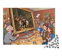 Amsterdam Rijksmuseum Rembrandt Cadre Incliné Puzzle en Bois Imperméable Puzzles De 1000 Pièces pour Adultes Amusant Jeux Éducatifs