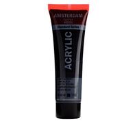 Peinture Acrylique en tube noir bougie 20ml - Amsterdam