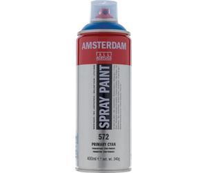 AMSTERDAM Spray Paint, 400 ml Dose, 572 Primärzyan
