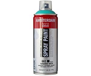 AMSTERDAM Spray Paint, 400 ml Dose, 661 Türkisgrün