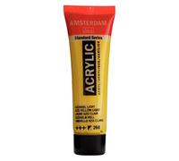 Amsterdam Standard Series Acrylic Paint - Jaune azo clair Tube 20 ml - Semi-Opaque, résistant à la lumière (+++), finition satinée durable