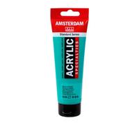 Amsterdam Standard Series Acrylic Paint, Metallic Vert métallique 836, semi-transparent, résistant à la lumière, 120ml