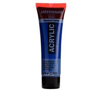 Amsterdam Standard Series Acrylic Paint Tube - 20 ml Bleu phtalo 570 - Haute résistance à la lumière - Viscosité moyenne polyvalente - Finition satinée durable - A base d'eau - Fabriqué aux Pays-Bas