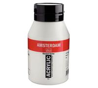 1 LITRE - Amsterdam Peinture Acrylique - Blanc de Zinc