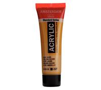 Amsterdam Standard Series Acrylic - Peinture acrylique tube 20 ml - Ocre jaune 227 - Pigment de haute qualité résistant à la lumière - Finition satinée