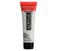 Amsterdam Standard Series Acrylic Tube 20ml Zinc White 104 (17041040)