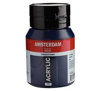 Peinture Acrylique - Bleu de Prusse - 566 - Amsterdam - Pot de 500ml