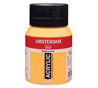 Pot peinture acrylique 500ml Amsterdam Jaune d'or G