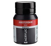 Royal Talens Amsterdam – Peinture acrylique – Noir de bougie 702 – Pot de 500 ml