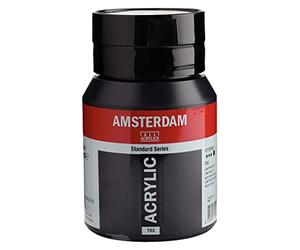 Amsterdam Standard Series Acrylique Pot 500 ml Noir de Bougie 702 (17727022)