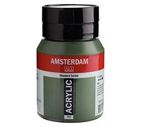 Amsterdam Standard Series Acrylique Pot 500 ml Vert Olive Foncé 622 (17726222)