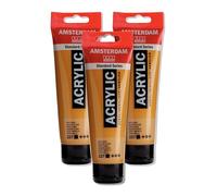 Royal Talens Amsterdam – Peinture acrylique Standard Series – Tube 120 ml – Ocre jaune 227