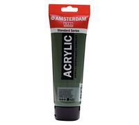 COLORE ACRILICO 622 VERDE OLIVA SCURO AMSTERDAM "ACRYLIC" TUBO DA 250ML