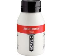 Amsterdam Standard Series peinture acrylique bouteille 1000 ml blanc titane 105