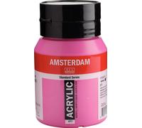 Amsterdam Standard Series peinture acrylique bouteille 500 ml rouge violet permanent clair 577