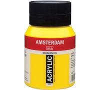 Amsterdam Standard Series peinture acrylique bouteille 500 ml transparent jaune moyen 272