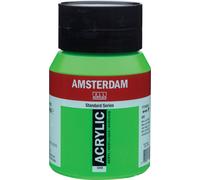 Amsterdam Standard Series peinture acrylique bouteille 500 ml vert brillant 605