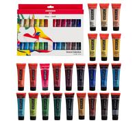 Amsterdam Standard Series Set de Peinture Acrylique pour Débutants | Set de Mélange (24 x 20 ml) | Sélection de Couleurs de Base