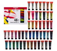 Royal Talens Amsterdam – Set acrylique Standard pour débutants 48x20ml couleurs de base