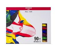 Amsterdam Standard Series Set de Peinture Acrylique pour Débutants | Set d'Essai Complet (90 x 20 ml) | Toutes les Couleurs de