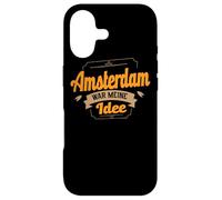 Amsterdam War Meine Idée pour Les Voyageurs urbains et Les vacanciers. Coque pour iPhone 17