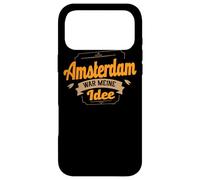 Amsterdam War Meine Idée pour Les Voyageurs urbains et Les vacanciers. Coque pour iPhone 17 Pro Max