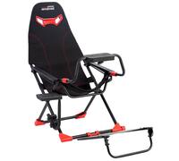 Amstrad AMS-RACING-SIM Siège de simulateur auto avec support pour volant & levier de vitesse - 3 niveaux de réglage hauteur