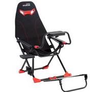 Amstrad AMS-RACING-SIM Siège de simulateur auto avec support pour volant & levier de vitesse - 3 niveaux de réglage hauteur G