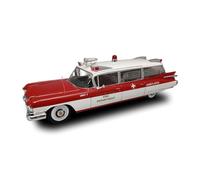 AMT 1959 Cadillac Ambulance w/Gurney Kit de maquette à l'échelle 1:25