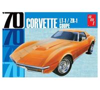AMT-AMT-1970, 1:25 Chevrolet 1970 Chevy Corvette Coupé, AMT1097, Blanc
