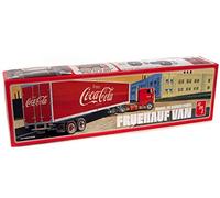 AMT AMT1109 Fruehauf FB Remorque Coca-Cola à Panneau perlé 1:25, Multicolore