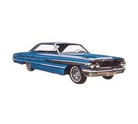 AMT Cal Drag Combo 1964 Galaxie, AWB Falcon & Trailer Plastic Kit