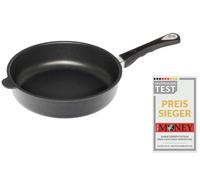 AMT Gastroguss 2059567 Saute Hautement Rond Fonte d'Aluminium Noir/Gris 28 x 28 x 7 cm