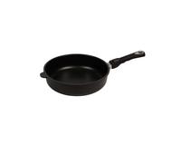AMT Gastroguss Poêle à frire 28 cm de diamètre, 7 cm de haut, manche amovible, ne convient pas pour les plaques à induction, finition anti-adhésive Lotan®, poêle en fonte d'aluminium AMZN-728-Z20B