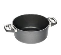 AMT Marmite en fonte d'aluminium pour induction - Diamètre supérieur/fond/volume 24 cm/22 cm/3 l