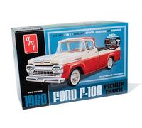 AMT Pickup Ford F-100 1960 avec nouvel outillage de remorque (AMT1407)