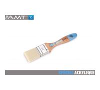 Pinceau Plat - Peintures Acryliques - Manche Bois Fsc - N 40 - Amt G